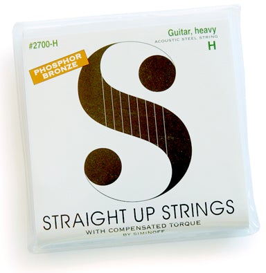 Straight Up Strings are designed to compensate for the string loads that impose a torque load on the guitar bridge.